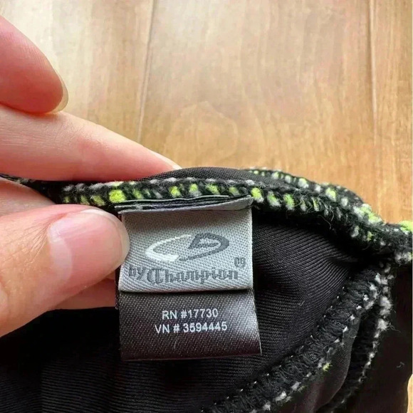 Champion Neon Green Crochet Outdoor Running Athleisure Beanie, OS - Picture 5 of 15